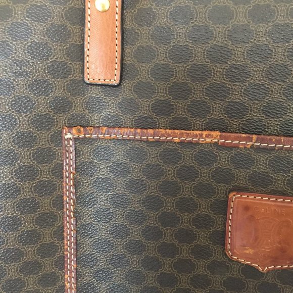 Vintage Celine genuine monogram tote bag (handles replaced) - Picture 3 of 12